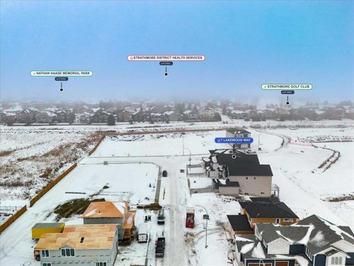 7 Lakewood Way, Strathmore, AB - Outdoor With View