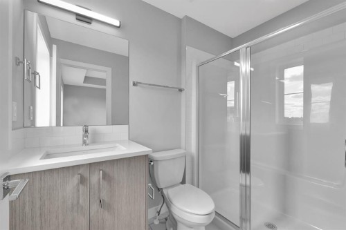 157 Dawson Wharf View, Chestermere, AB - Indoor Photo Showing Bathroom