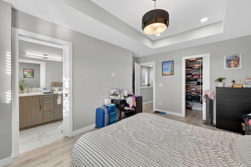 132 Corner Meadows Gate Ne, Calgary, AB - Indoor Photo Showing Bedroom