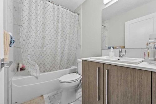 132 Corner Meadows Gate Ne, Calgary, AB - Indoor Photo Showing Bathroom