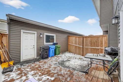 132 Corner Meadows Gate Ne, Calgary, AB - Outdoor With Deck Patio Veranda With Exterior