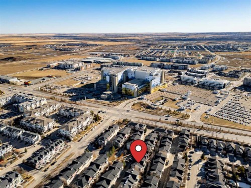 1006 Auburn Bay Square Se, Calgary, AB - Outdoor With View