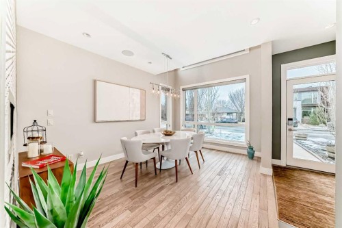 2614 21 Street Sw, Calgary, AB - Indoor Photo Showing Dining Room