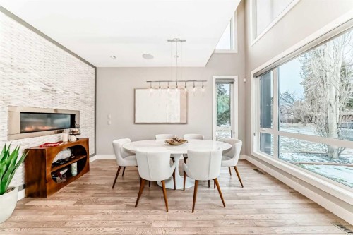 2614 21 Street Sw, Calgary, AB - Indoor Photo Showing Dining Room