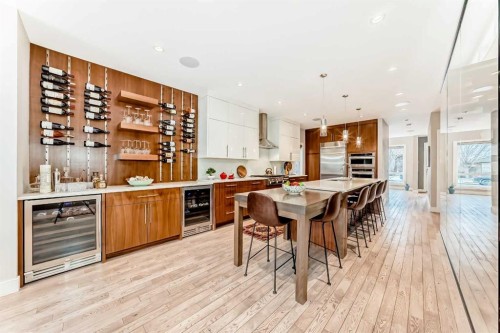 2614 21 Street Sw, Calgary, AB - Indoor Photo Showing Dining Room