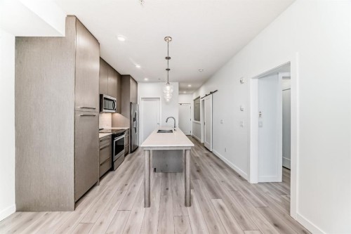 1308-76 Cornerstone Passage Ne, Calgary, AB - Indoor Photo Showing Kitchen