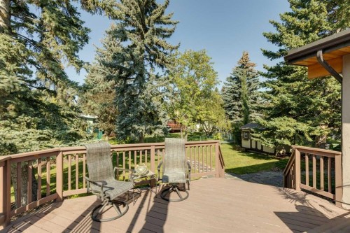 8 Vardana Place Nw, Calgary, AB - Outdoor With Deck Patio Veranda