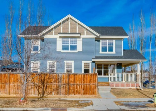 236 Silverado Drive Sw, Calgary, AB - Outdoor With Deck Patio Veranda