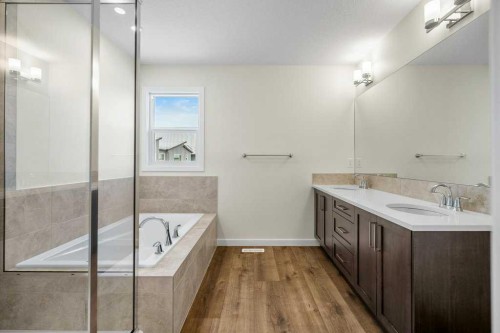 136 Wolf Hollow Manor Se, Calgary, AB - Indoor Photo Showing Bathroom