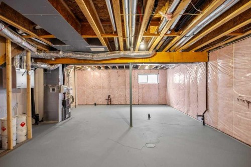 136 Wolf Hollow Manor Se, Calgary, AB - Indoor Photo Showing Basement