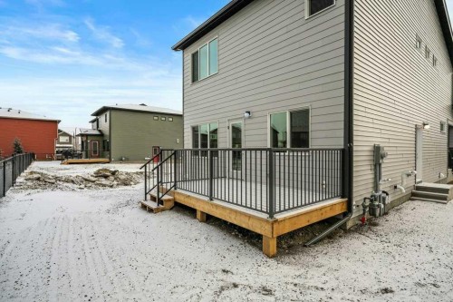 136 Wolf Hollow Manor Se, Calgary, AB - Outdoor With Deck Patio Veranda With Exterior