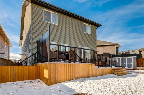 26 Mount Rae Terrace, Okotoks, AB - Outdoor With Deck Patio Veranda