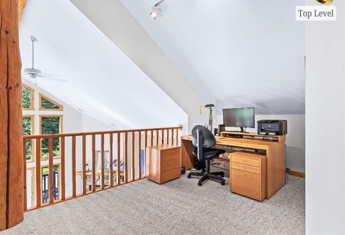 18 Juniper Ridge, Canmore, AB - Indoor Photo Showing Office