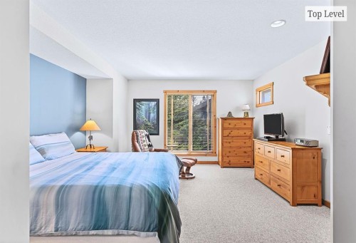 18 Juniper Ridge, Canmore, AB - Indoor Photo Showing Bedroom