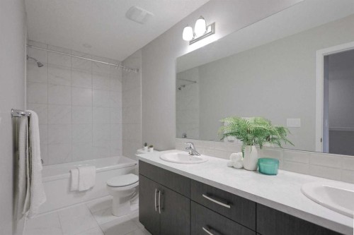 231 Windford Crescent Sw, Airdrie, AB - Indoor Photo Showing Bathroom