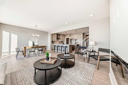58 Walgrove Bay Se, Calgary, AB - Indoor Photo Showing Living Room