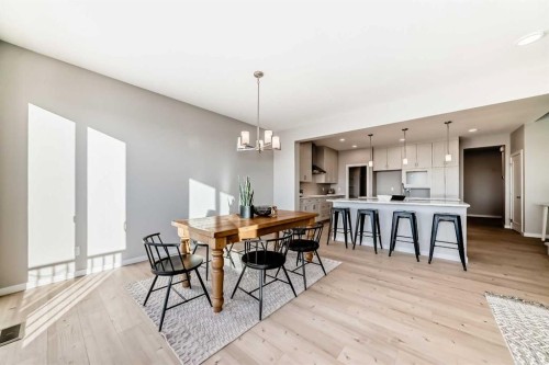 58 Walgrove Bay Se, Calgary, AB - Indoor Photo Showing Dining Room