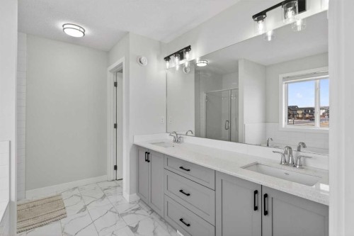 15 Midgrove Drive Sw, Airdrie, AB - Indoor Photo Showing Bathroom