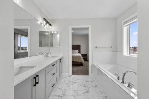 15 Midgrove Drive Sw, Airdrie, AB - Indoor Photo Showing Bathroom