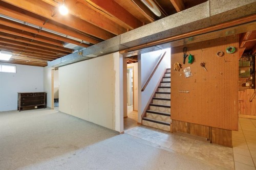 21 Pearson Place, Carstairs, AB - Indoor Photo Showing Basement
