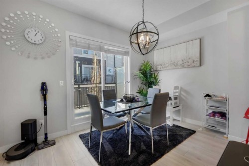507-72 Cornerstone Manor Ne, Calgary, AB - Indoor Photo Showing Dining Room