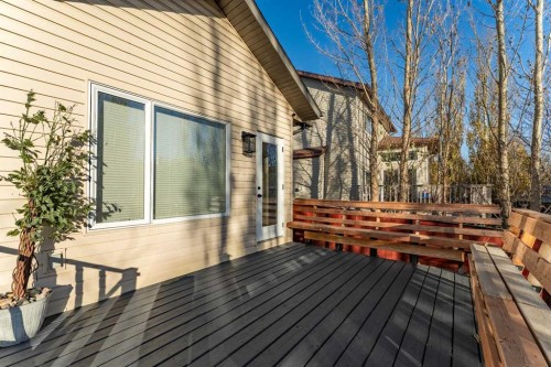 224 Highland Circle, Strathmore, AB - Outdoor With Deck Patio Veranda