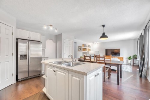 249 Mt.Douglas Circle Se, Calgary, AB - Indoor Photo Showing Kitchen With Double Sink