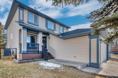 249 Mt.Douglas Circle Se, Calgary, AB - Outdoor With Deck Patio Veranda