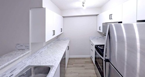 1204-2371 Eversyde Avenue Sw, Calgary, AB - Indoor Photo Showing Kitchen