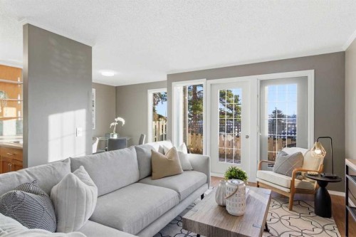6-99 Grier Place Ne, Calgary, AB - Indoor Photo Showing Living Room