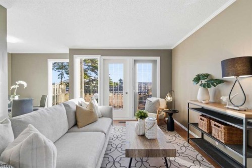 6-99 Grier Place Ne, Calgary, AB - Indoor Photo Showing Living Room