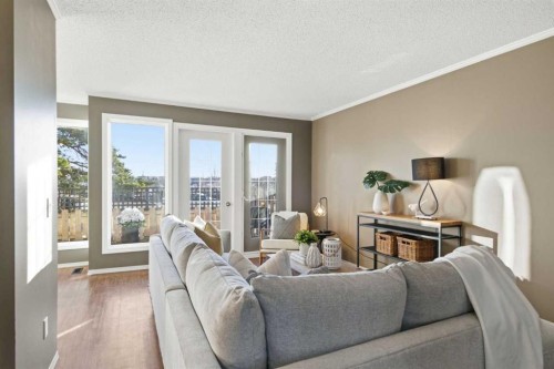 6-99 Grier Place Ne, Calgary, AB - Indoor Photo Showing Living Room