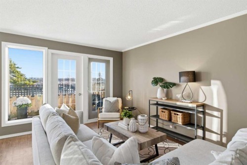 6-99 Grier Place Ne, Calgary, AB - Indoor Photo Showing Living Room