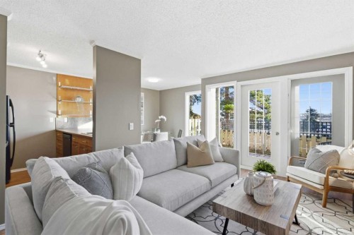 6-99 Grier Place Ne, Calgary, AB - Indoor Photo Showing Living Room