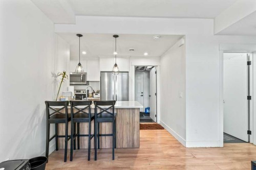 110 Savanna Walk Ne, Calgary, AB - Indoor Photo Showing Kitchen With Stainless Steel Kitchen With Upgraded Kitchen