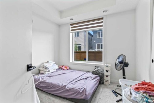 110 Savanna Walk Ne, Calgary, AB - Indoor Photo Showing Bedroom