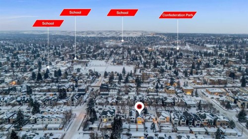 1729 19 Avenue Nw, Calgary, AB - Outdoor With View