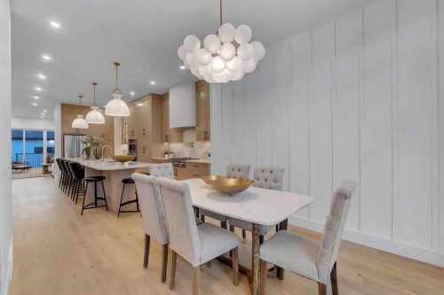 1729 19 Avenue Nw, Calgary, AB - Indoor Photo Showing Dining Room