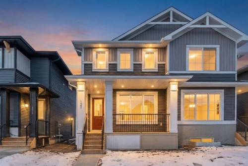 122 Sora Gardens Se, Calgary, AB - Outdoor With Facade
