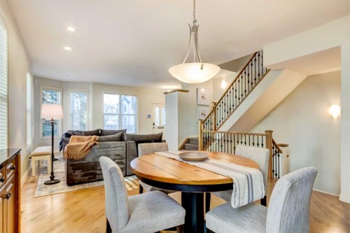 236 Somme Avenue Sw, Calgary, AB - Indoor Photo Showing Dining Room