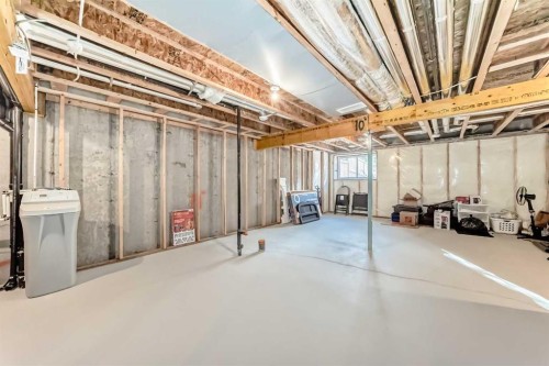 615 Kingsmere Way Se, Airdrie, AB - Indoor Photo Showing Basement