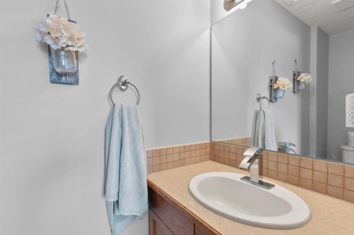 25 Park Place, Didsbury, AB - Indoor Photo Showing Bathroom