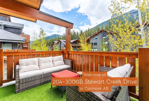204-3000B Stewart Creek Drive  Canmore, AB T1W 0G5
