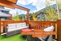 204-3000B Stewart Creek Drive  Canmore, AB T1W 0G5