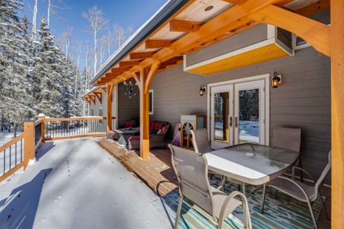 231035 Range Road 54, Bragg Creek, AB - Outdoor With Deck Patio Veranda