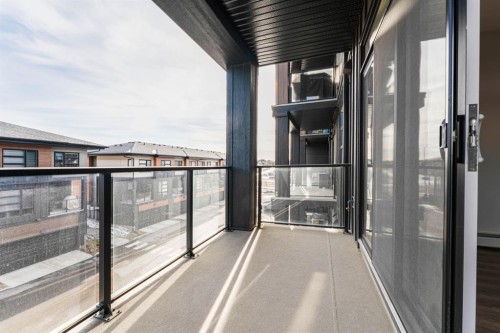 2312-55 Lucas Way Nw, Calgary, AB - Outdoor With Balcony With Exterior