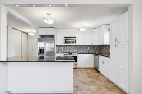 6-1607 26 Avenue Sw, Calgary, AB - Indoor Photo Showing Kitchen With Upgraded Kitchen