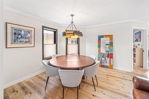 108 Lougheed Circle, Banff, AB - Indoor Photo Showing Dining Room