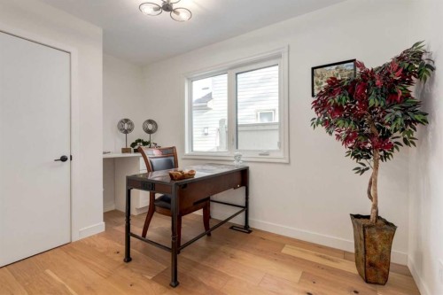 113 Straddock Terrace Sw, Calgary, AB - Indoor Photo Showing Office