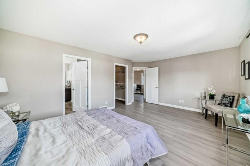 77 Chaparral Valley Grove Se, Calgary, AB - Indoor Photo Showing Bedroom